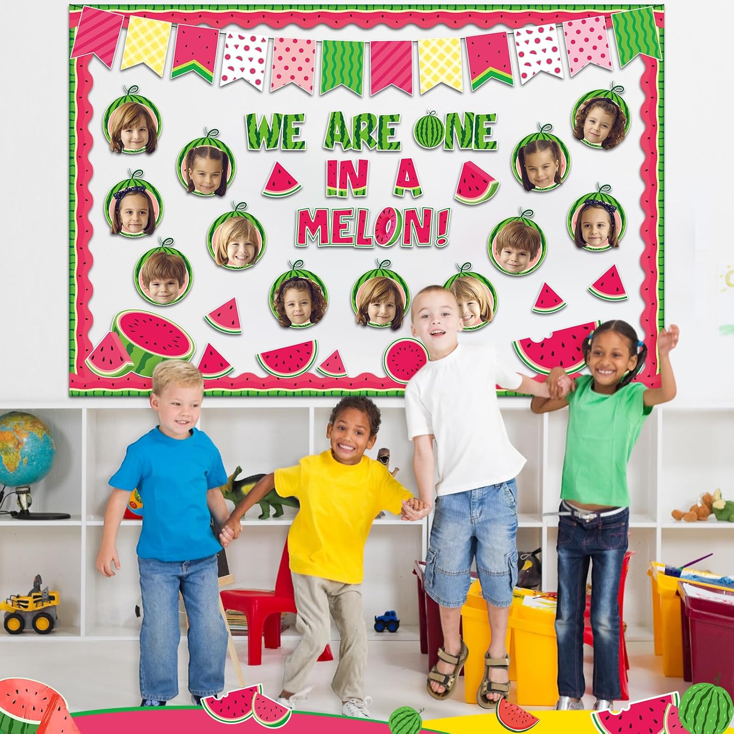 Pajean Watermelon Bulletin Board Classroom Decor Set
