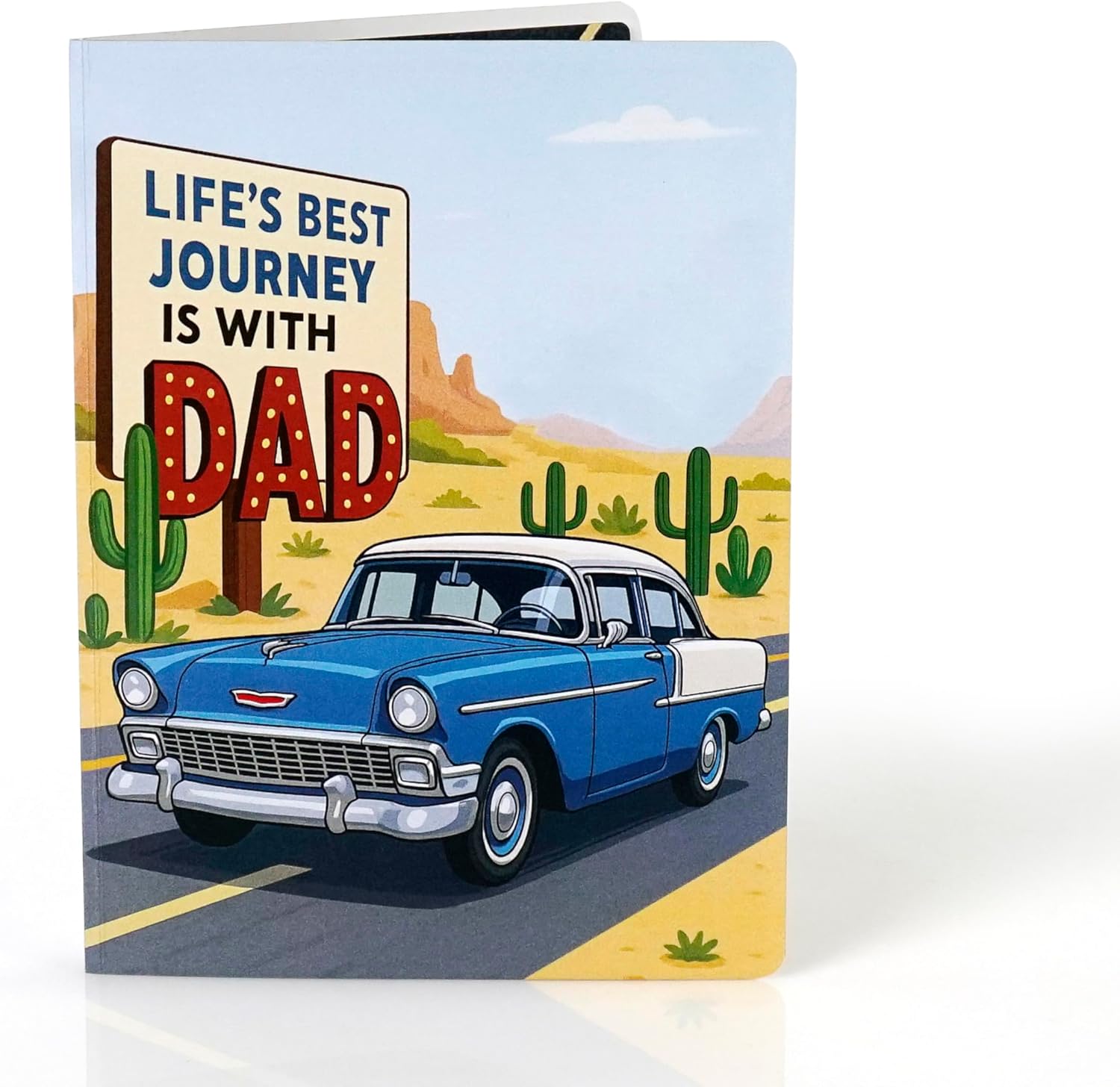 CUTPOPUP 3D Birthday Pop Up Card with Classic Car