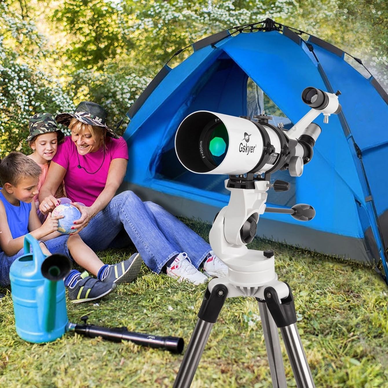 Gskyer 80mm Refractor Telescope for Adults and Kids