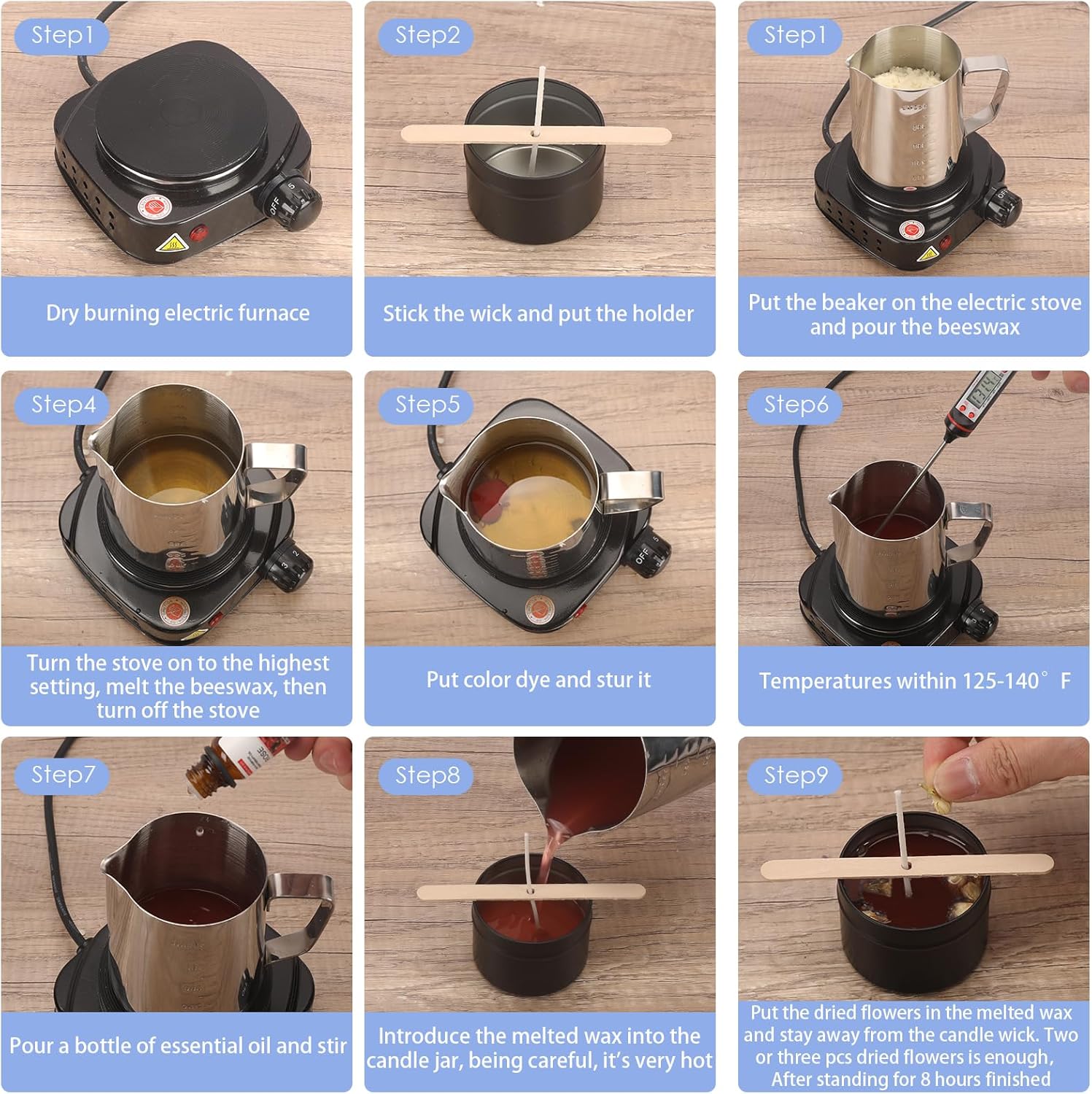 Haccah Complete Candle Making Kit For Adults And Beginners