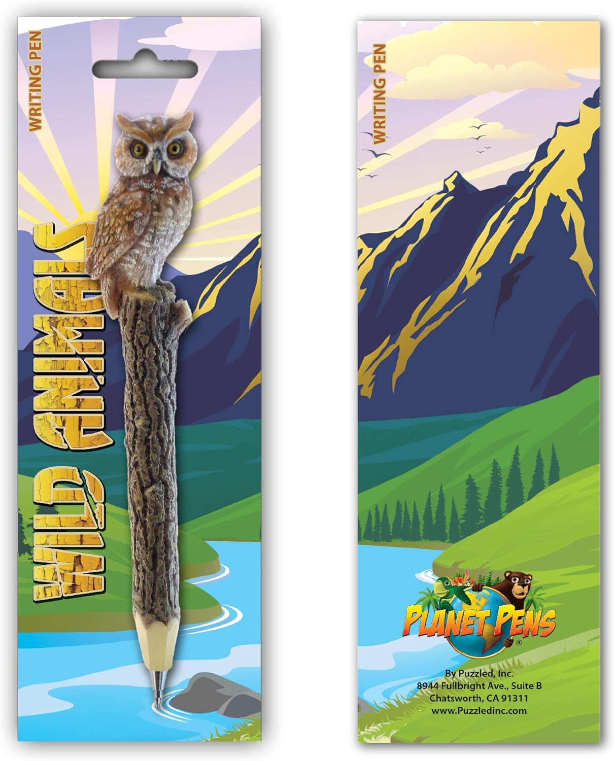Planet Pens Owl Novelty Pen - Cute Unique Design for Kids Adults