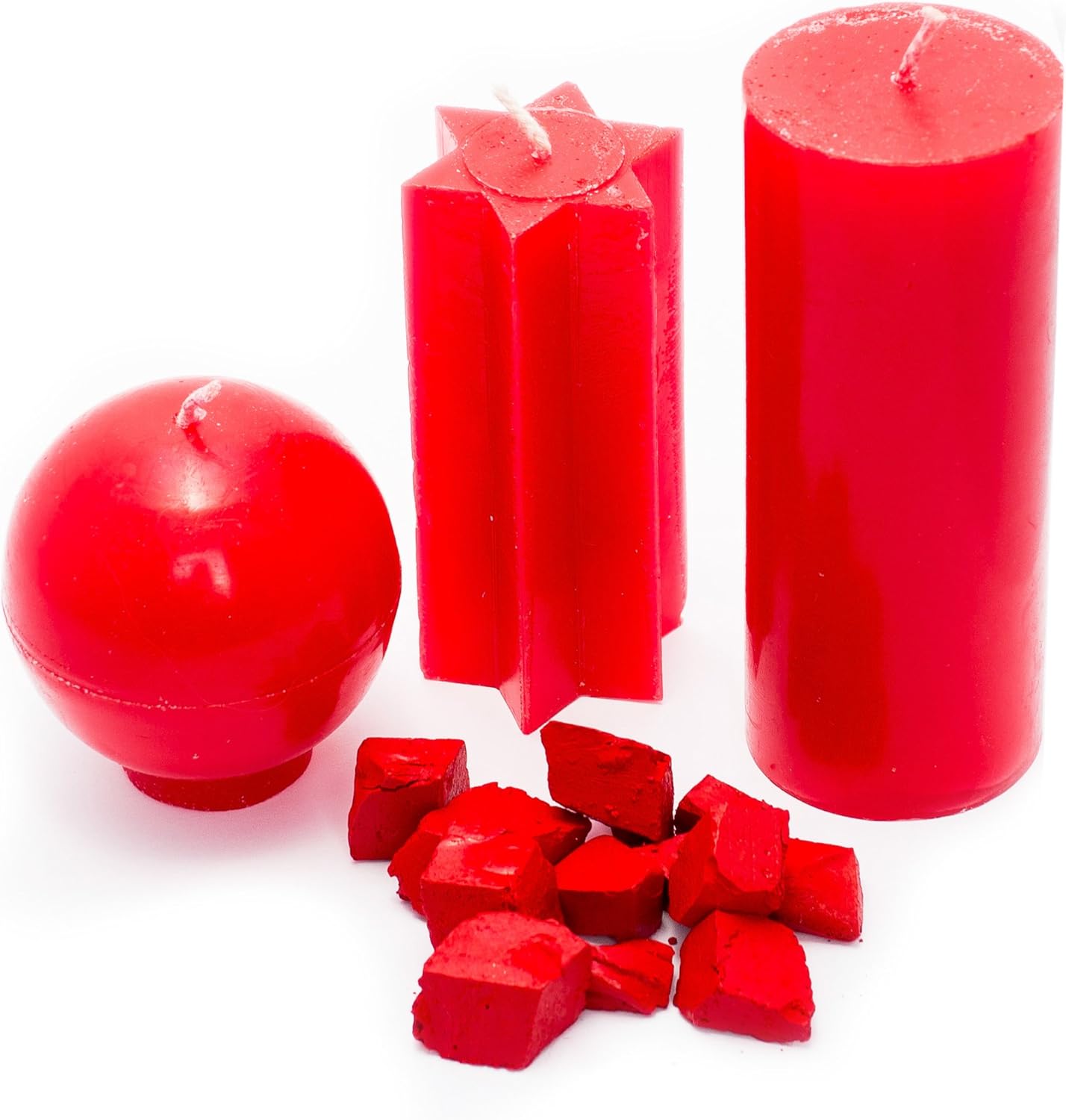Red Candle Dye 2oz Blocks for Soy Candle Making