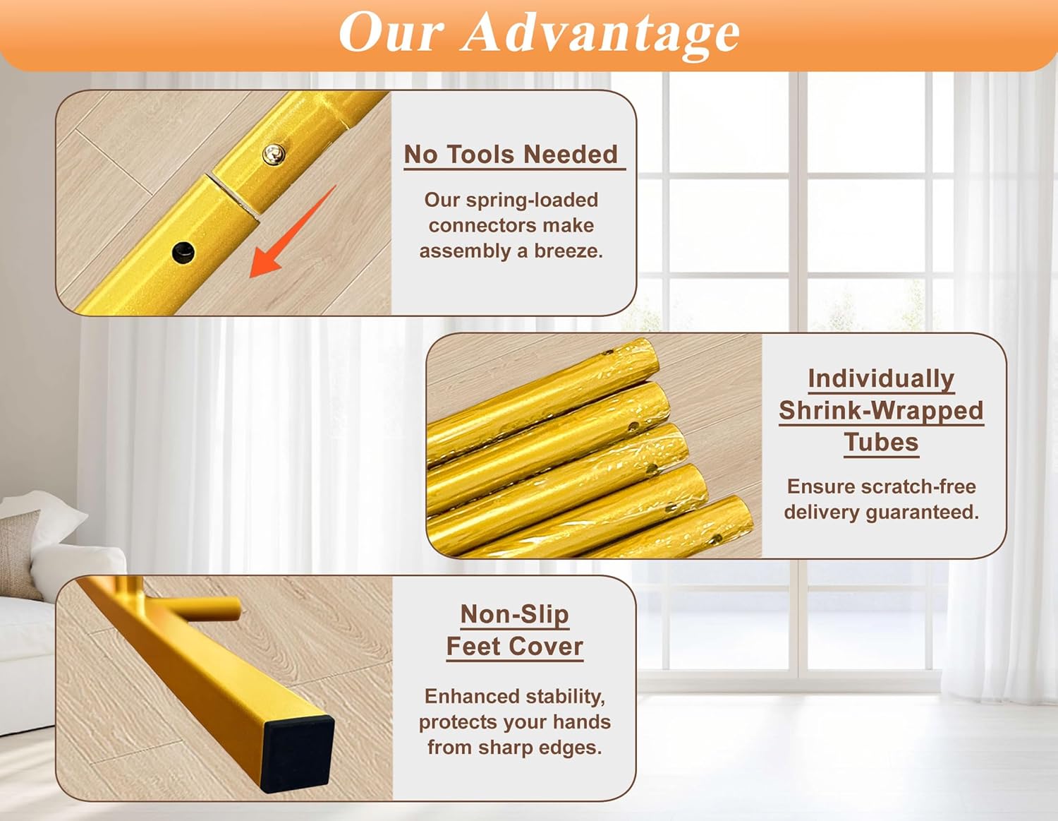 Cosilyt 72FT Adjustable Arch Backdrop Stand Set