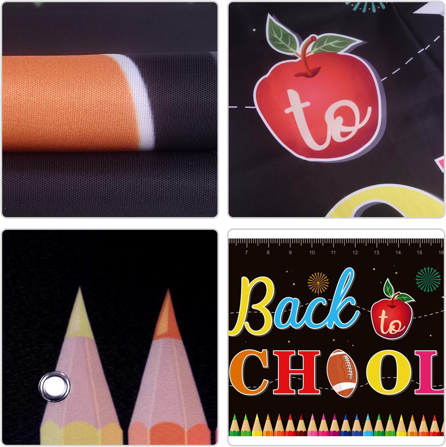 FEPITO Back to School Banner Classroom Decor
