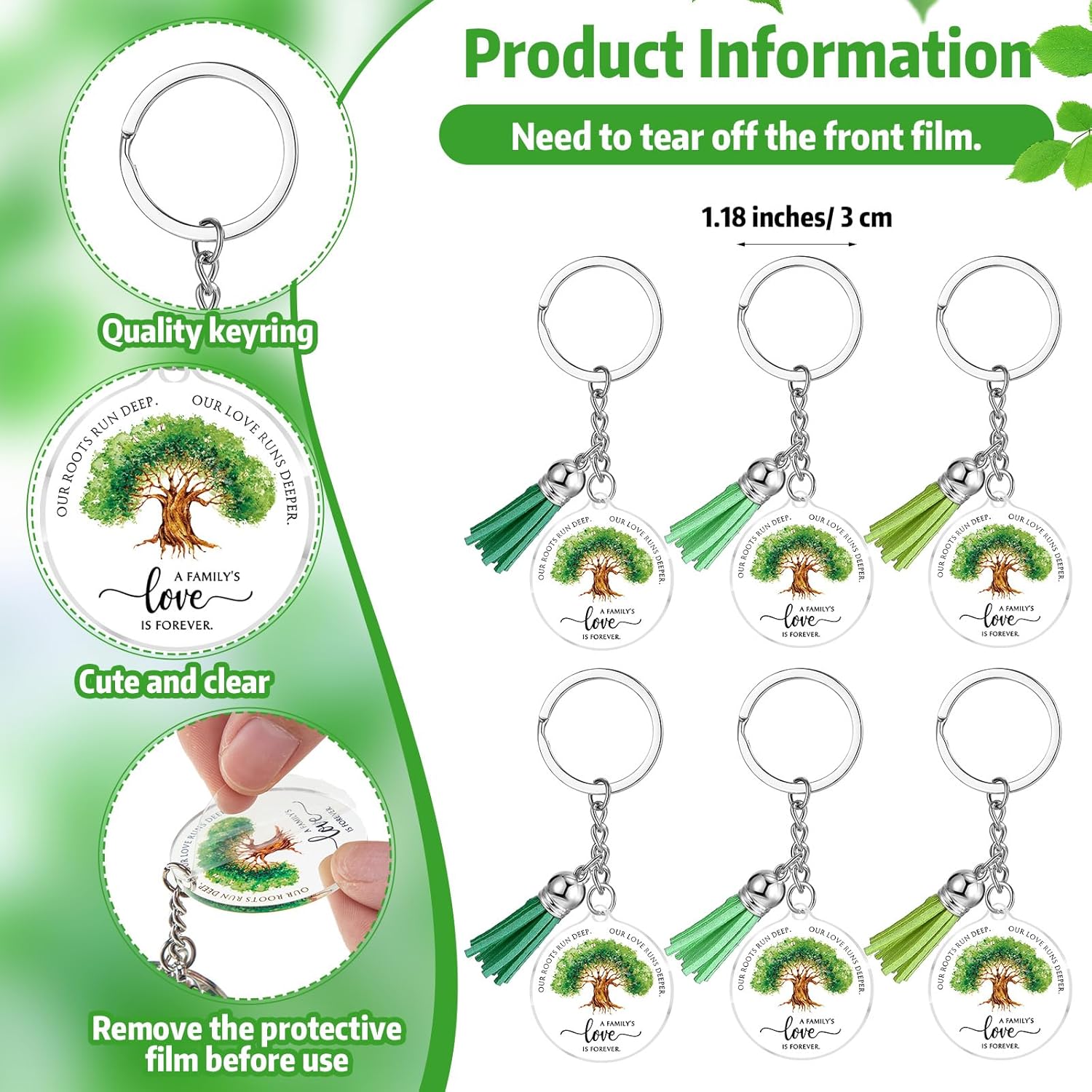 20 Piece Family Reunion Gift Set with Pens and Keychains