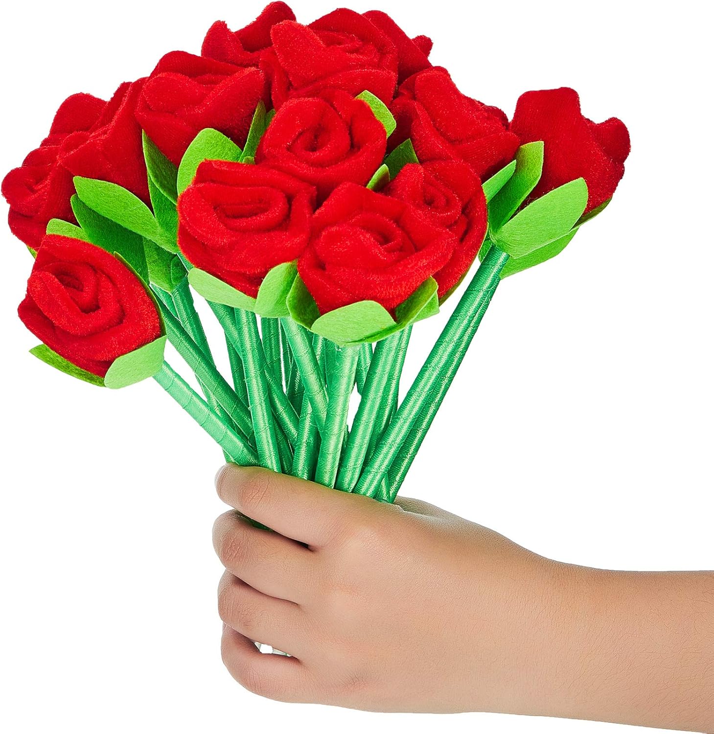 Zonon Valentines Day Rose Design Pens Set of 24