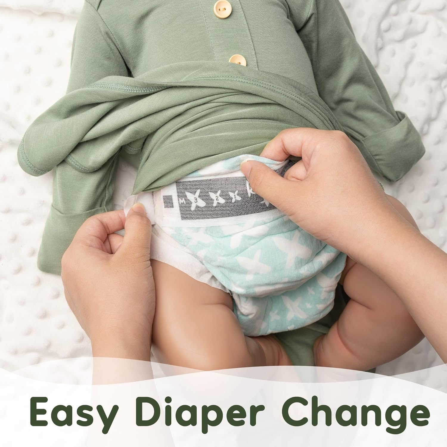 Noah Baby Knotted Gown for Newborn Photography