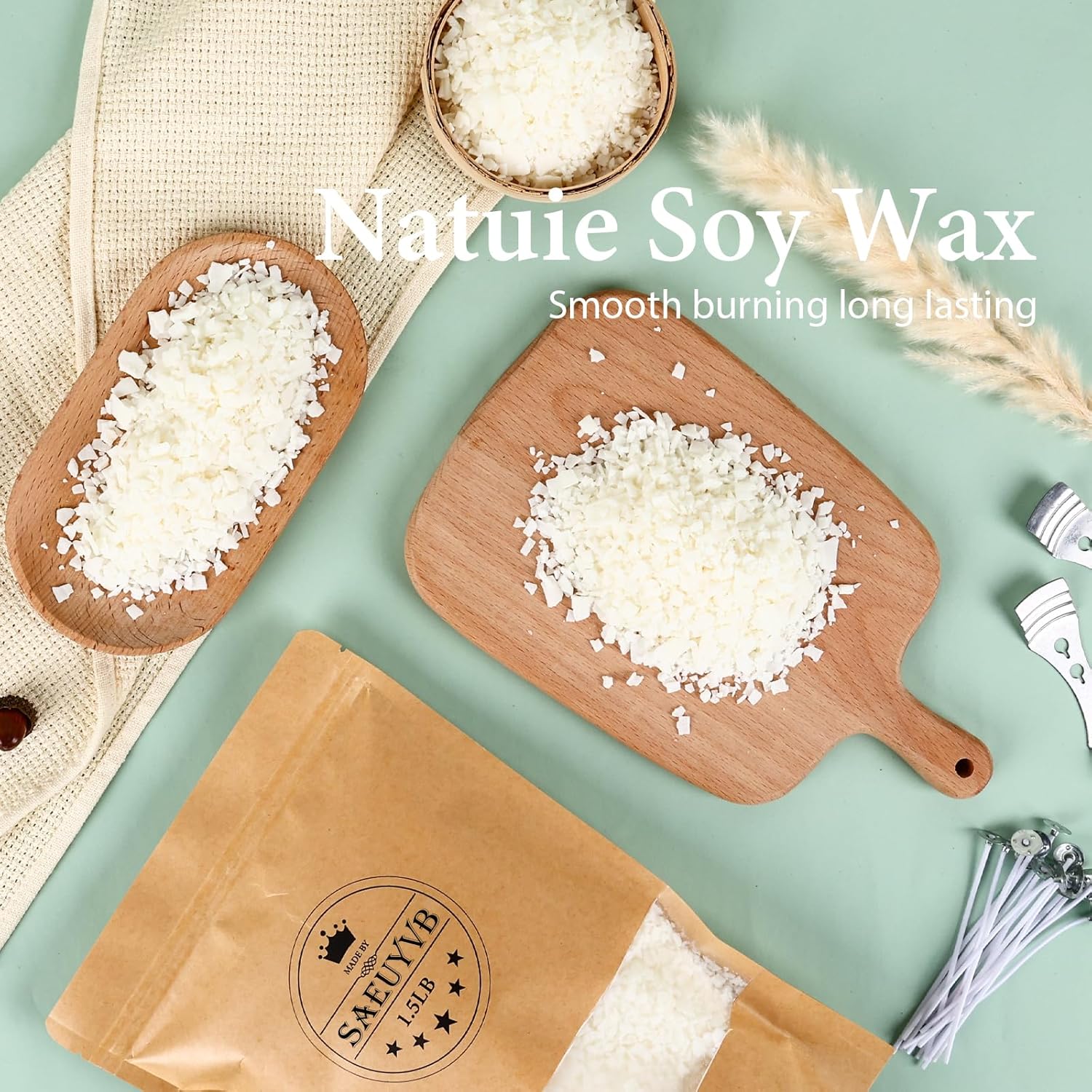 SAEUYVB Candle Making Kit for Adults DIY Starter