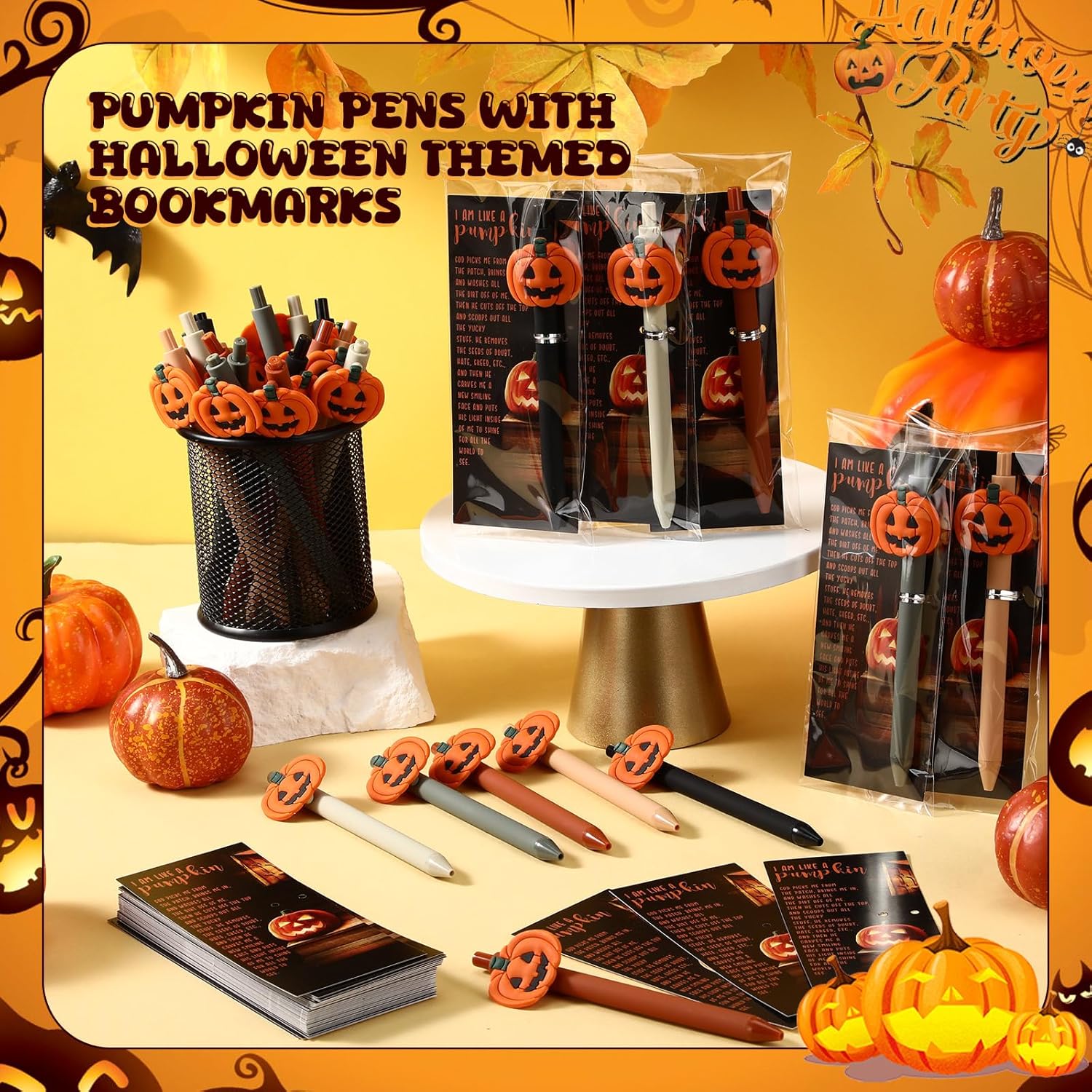 30 Set Halloween Christian Gift Decor with Prayer Bookmarks