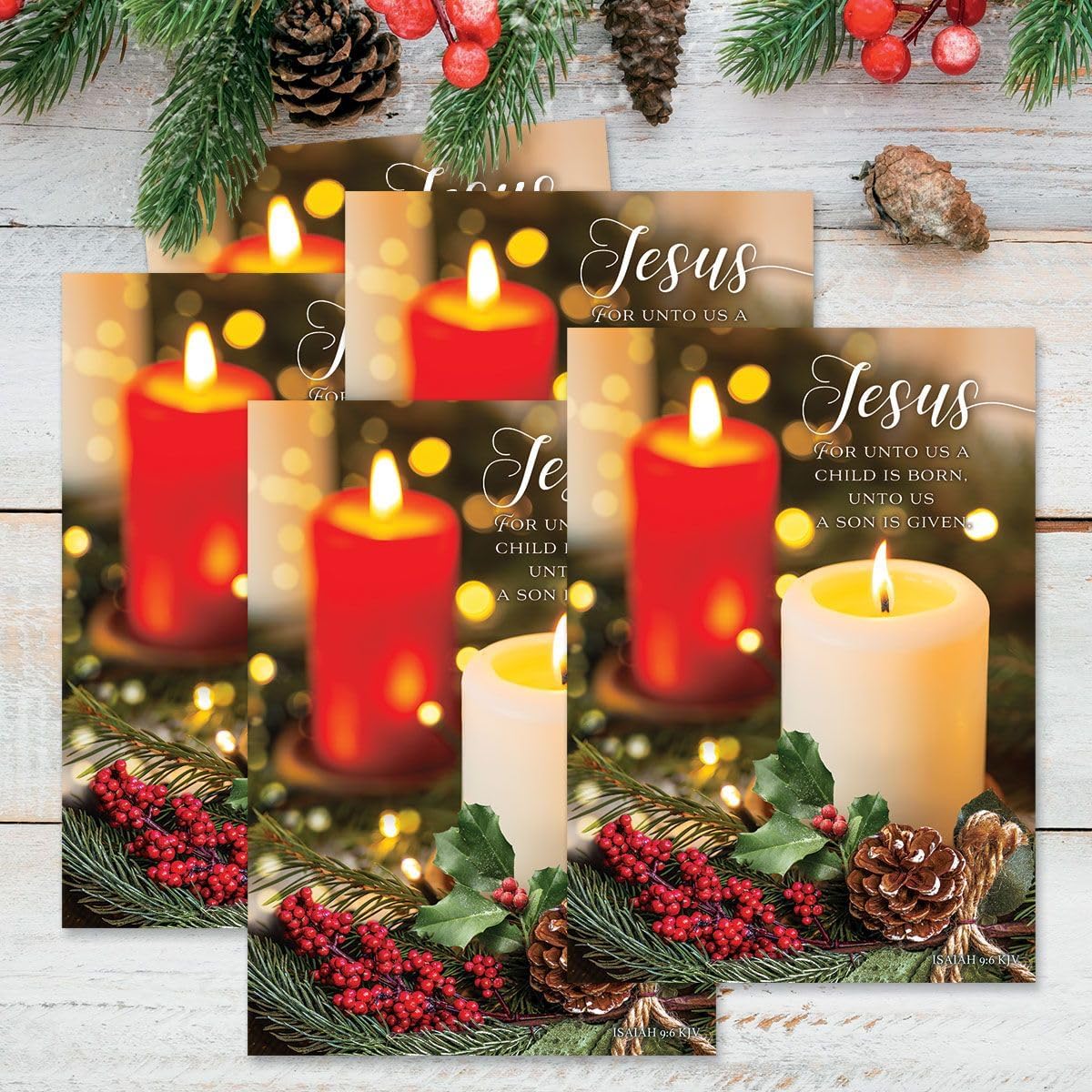 Current Candlelight Christmas Cards Set of 18
