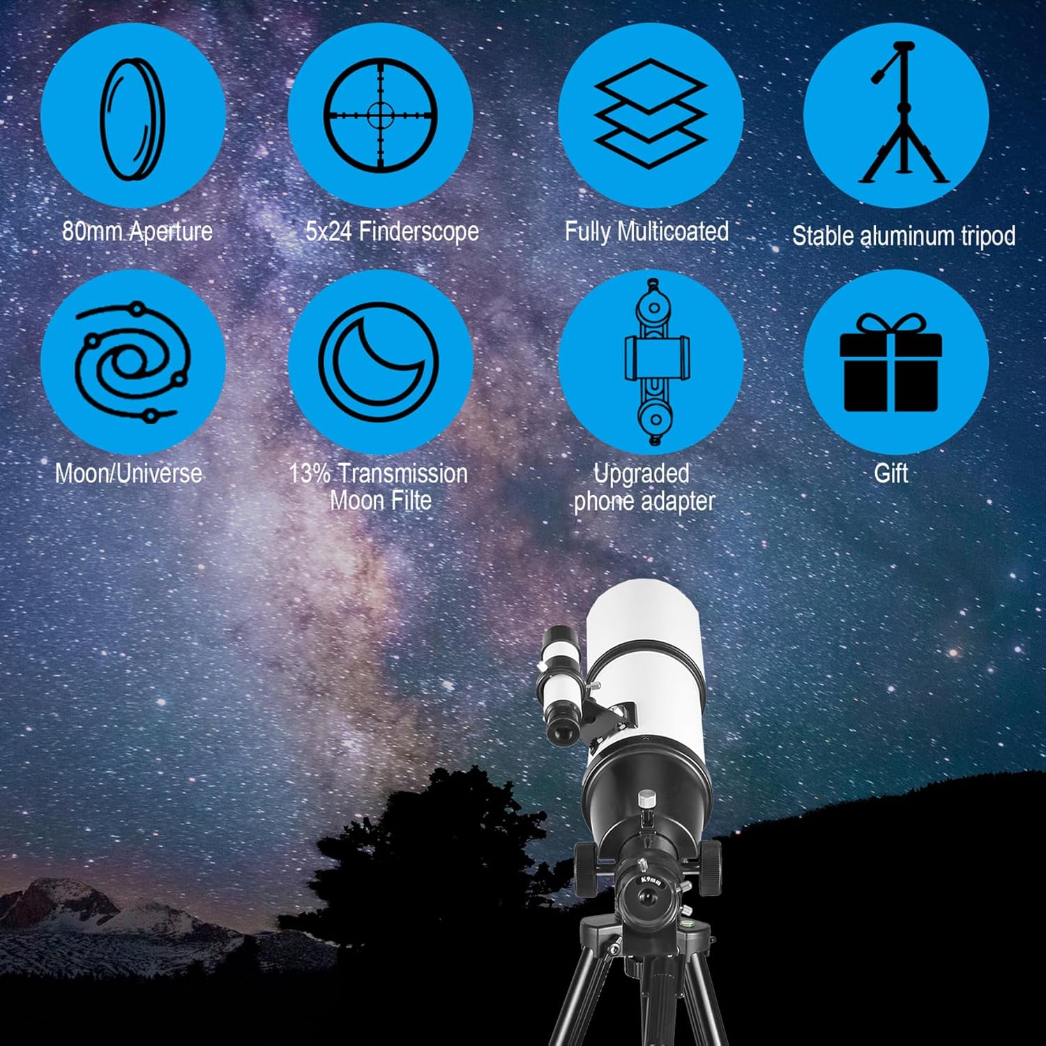 CELTICBIRD High Powered Astronomy Telescope