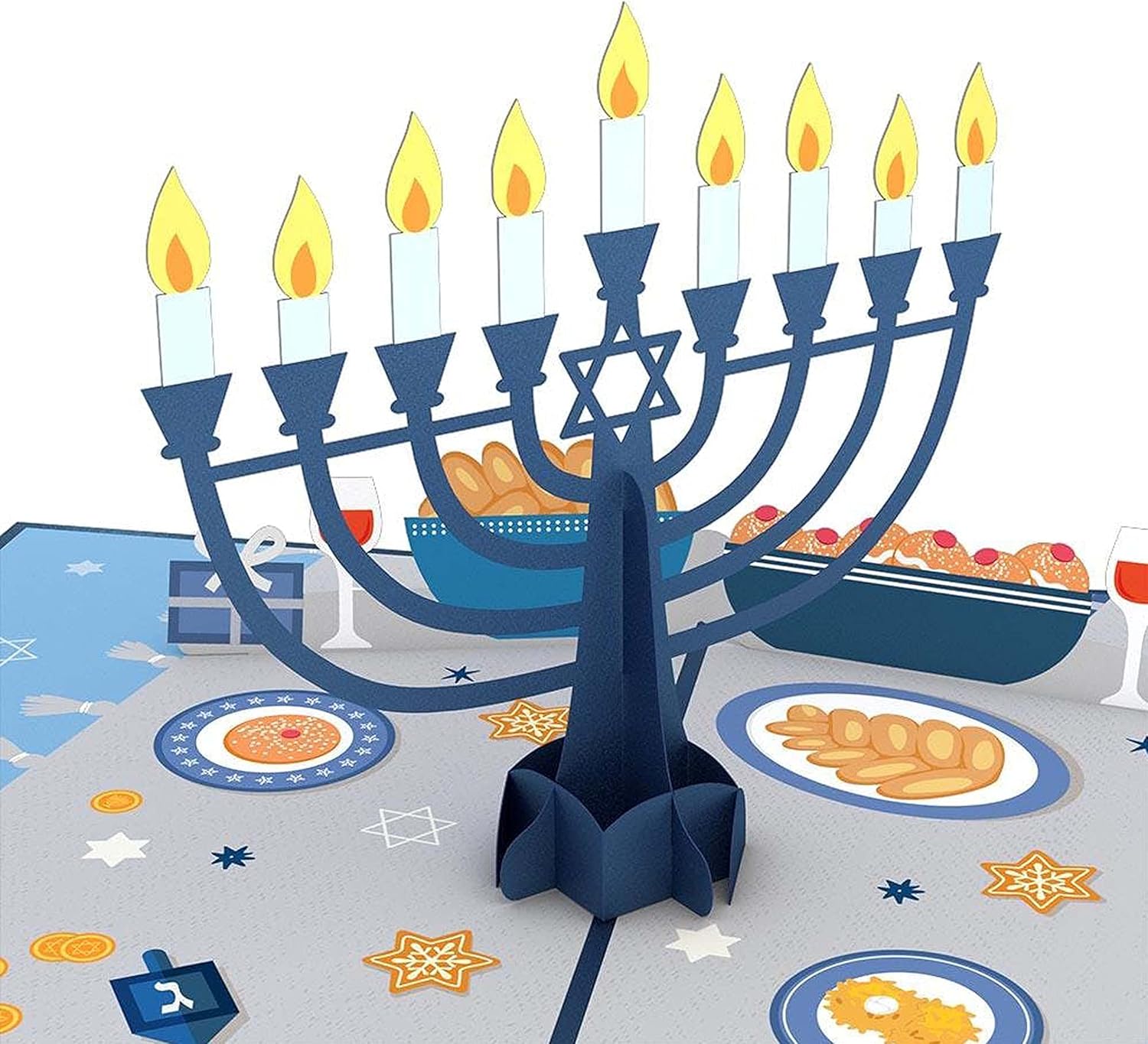 Lovepop Hanukkah Pop-Up Card 5x7 Inches