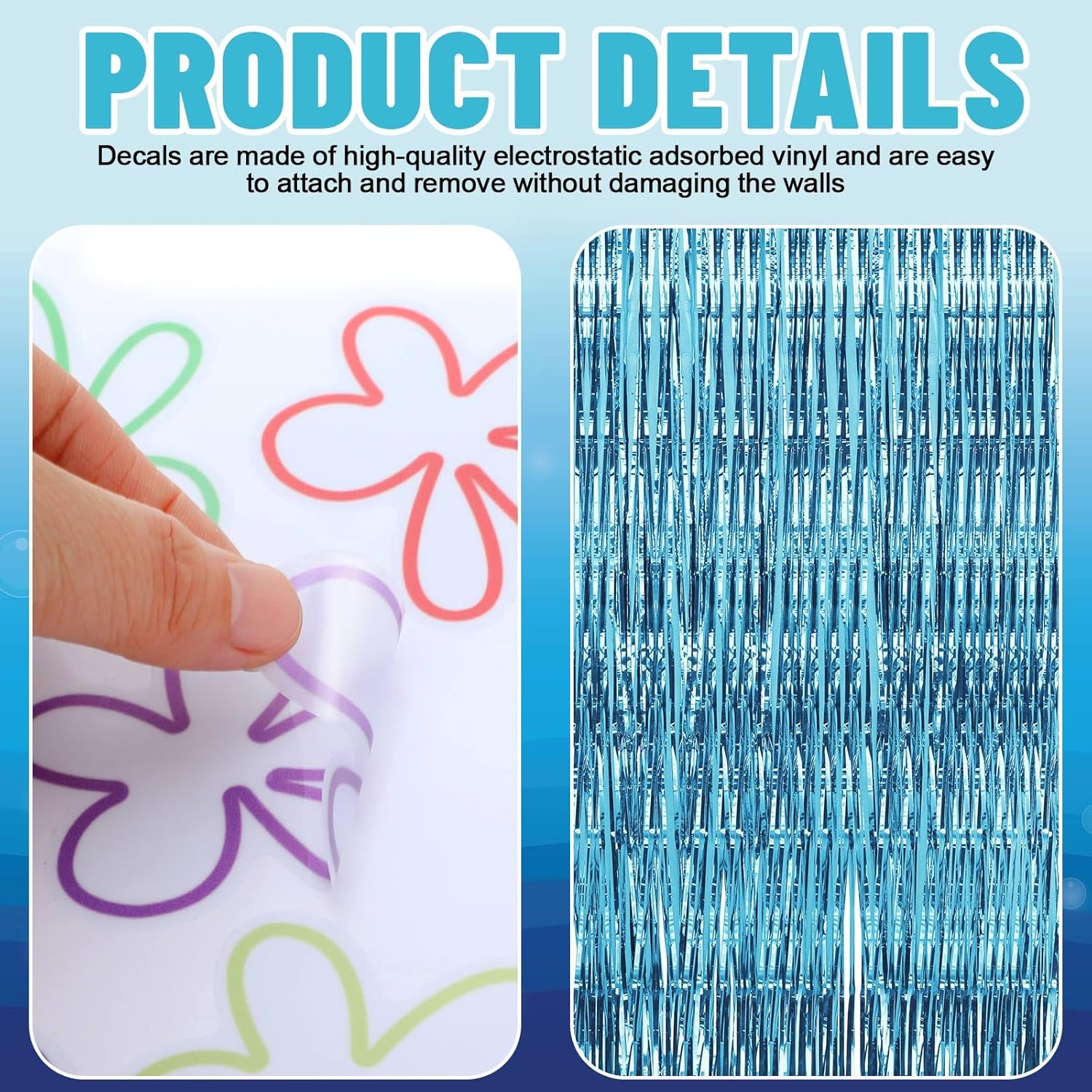 Cartoon Sponge Birthday Banner Decorations Set