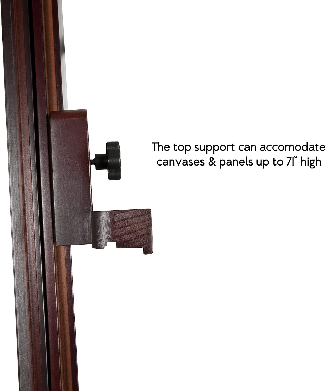 Soho Urban Artist Adjustable H-Frame Studio Easel with Rolling Caster