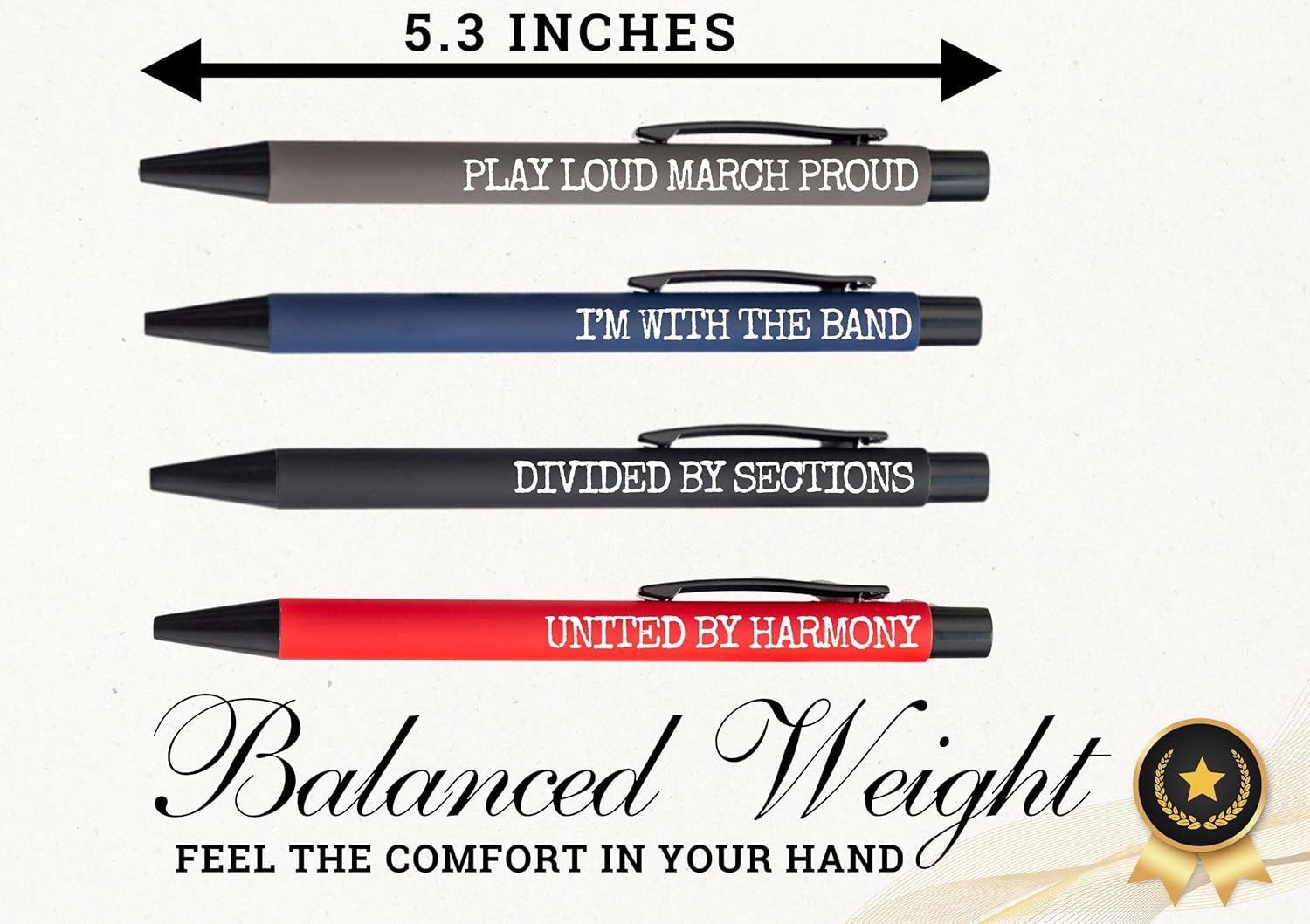 InnoBeta Marching Band Pen Set of 4