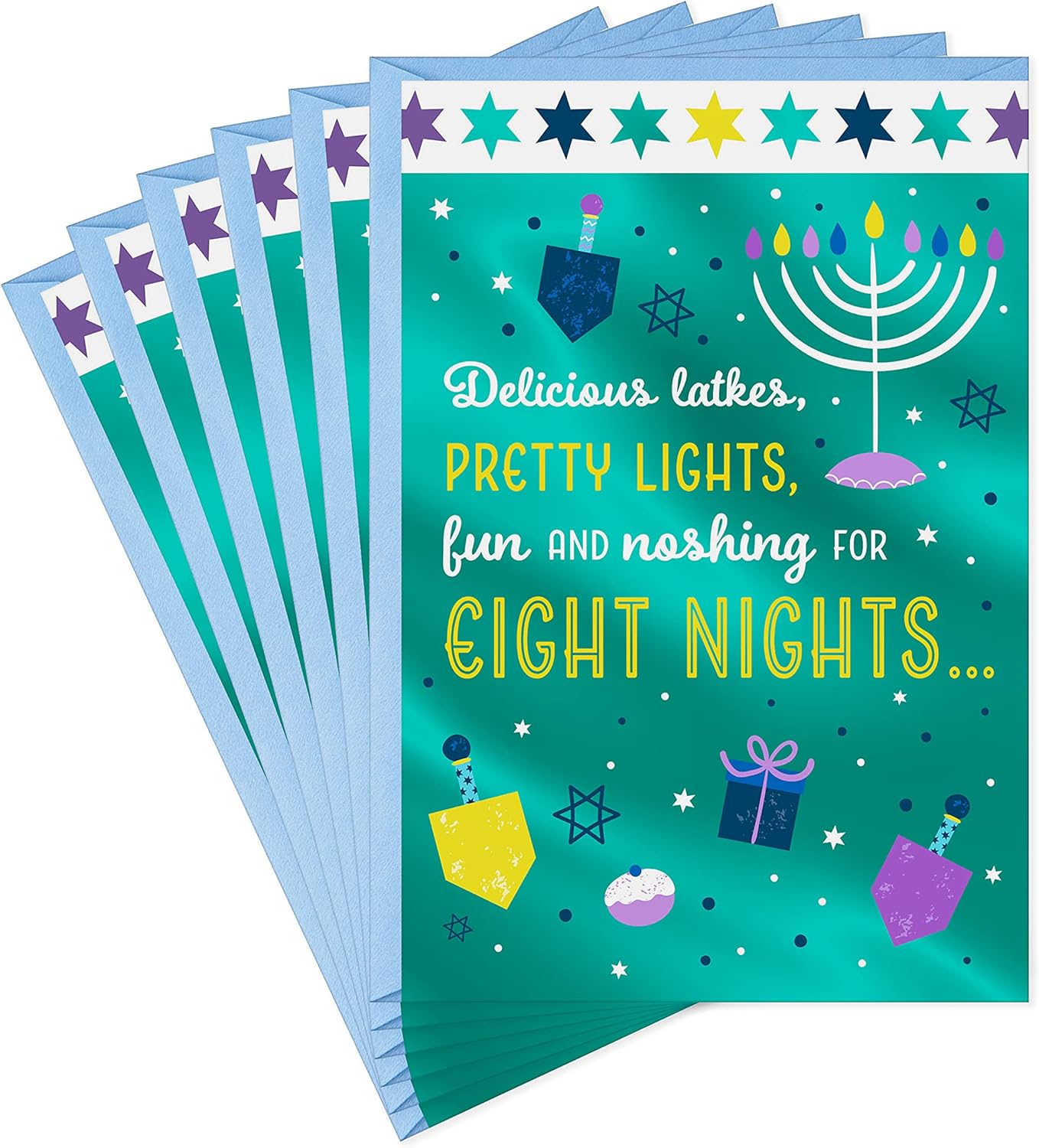 Hallmark Tree of Life Hanukkah Cards 6-Pack