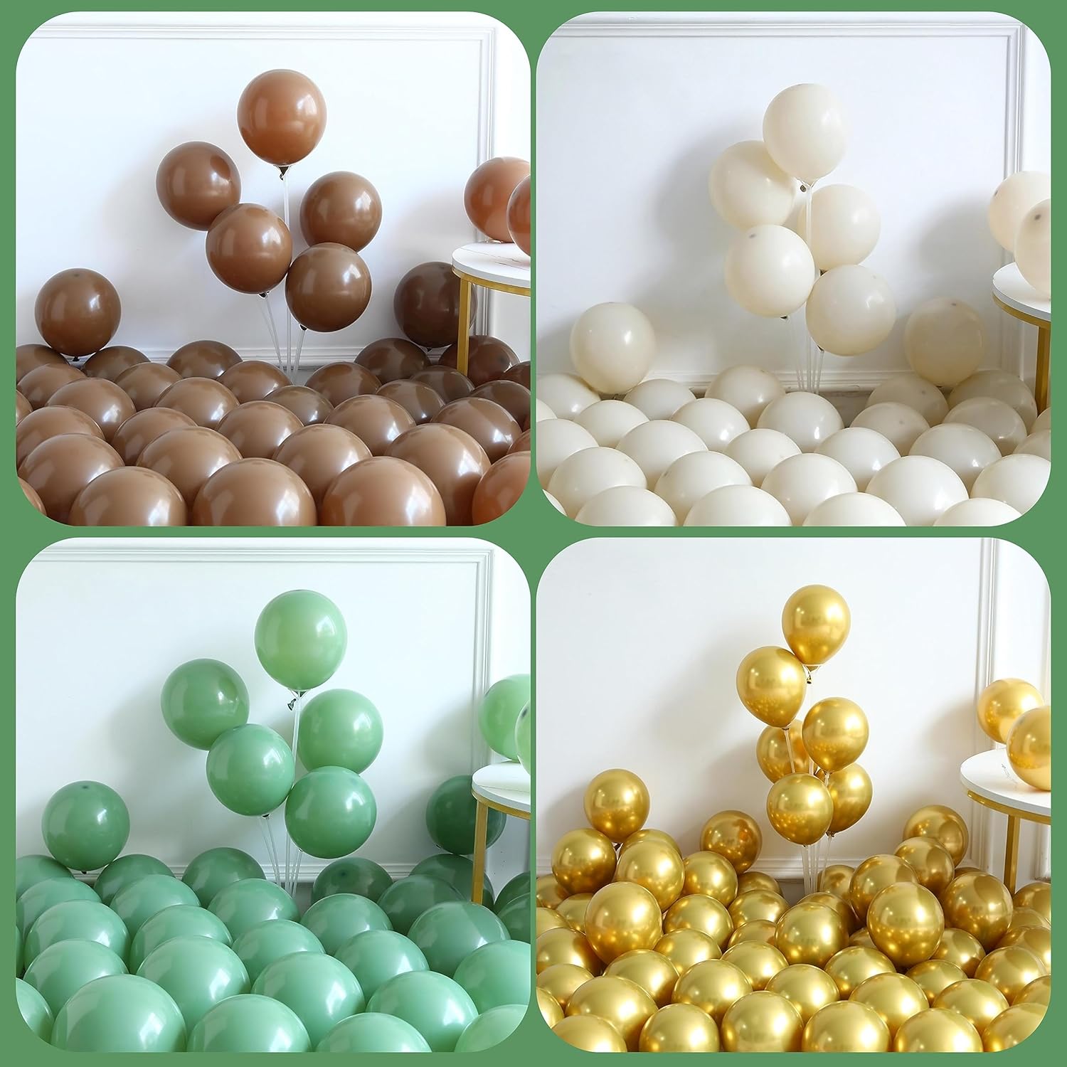 Enanal Happy Camper Balloon Arch Kit 146pcs