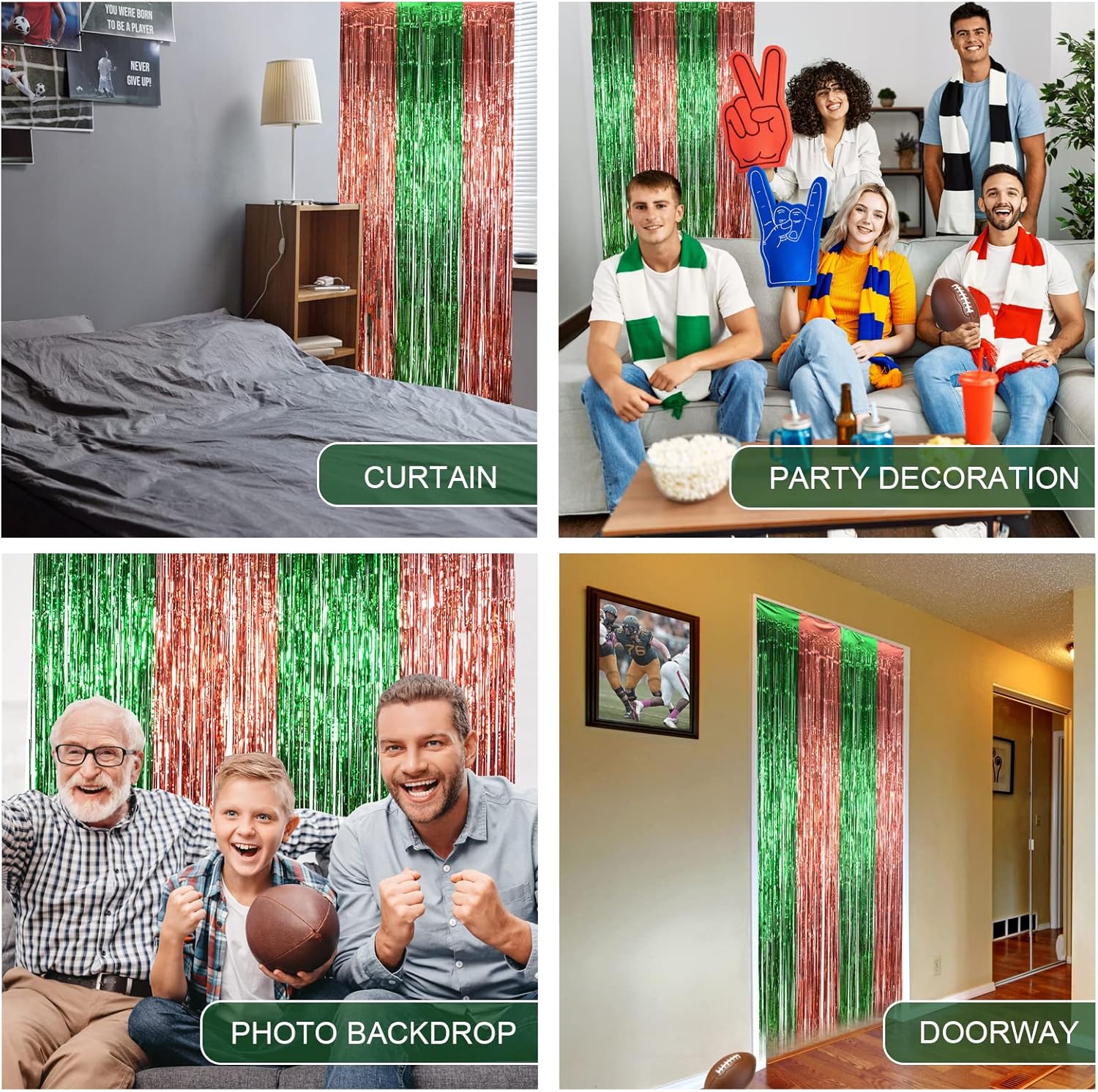 LOLStar Football Decorations 3 Pack