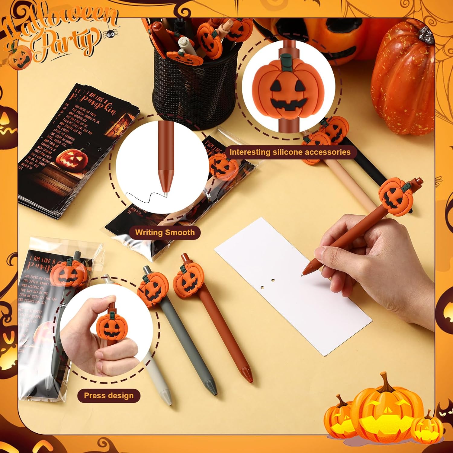 30 Set Halloween Christian Gift Decor with Prayer Bookmarks