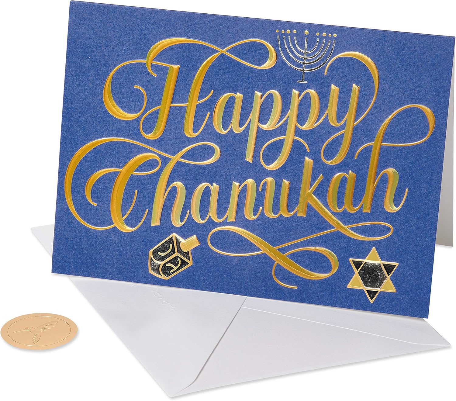 Papyrus Chanukah Cards with Envelopes 12-Pack