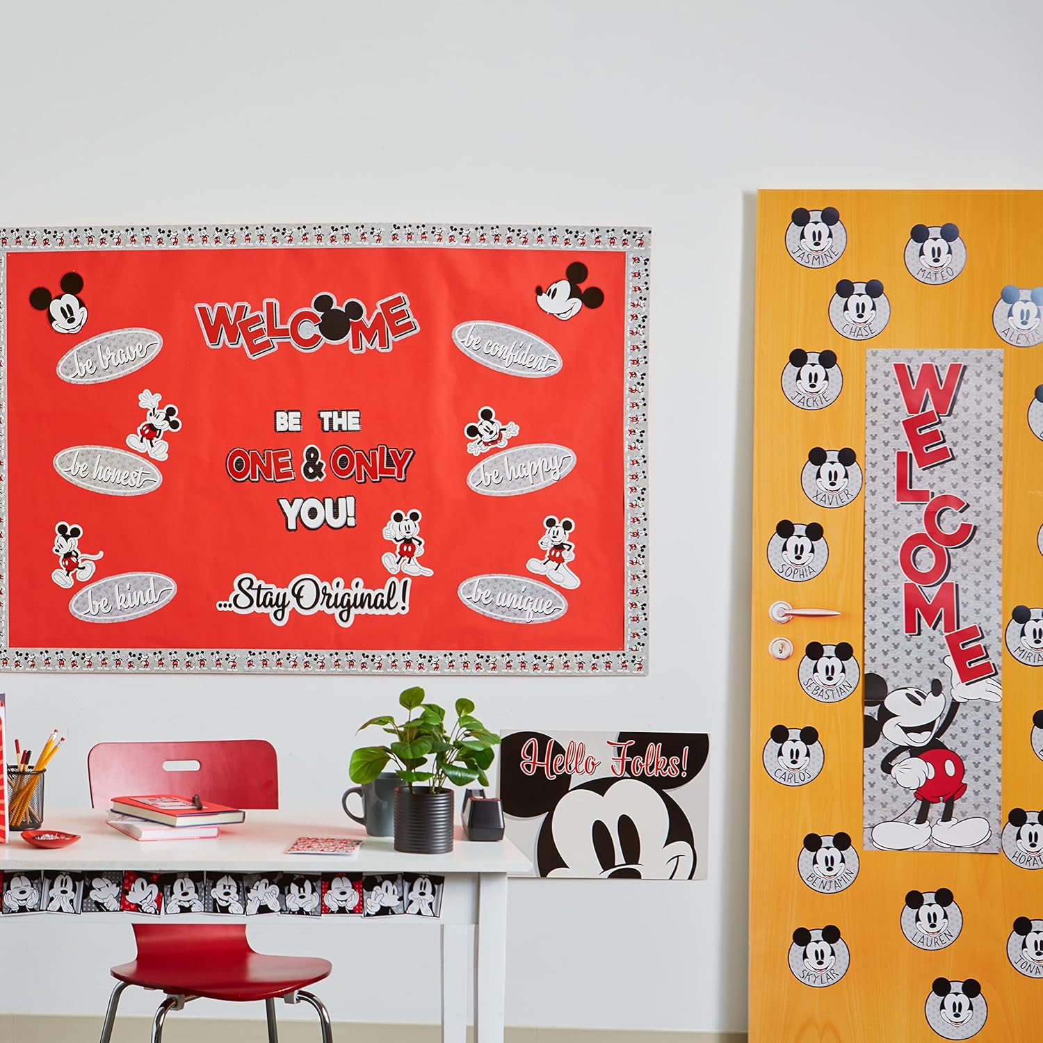 Eureka Disney Mickey Mouse Classroom Decorations 36 Pieces