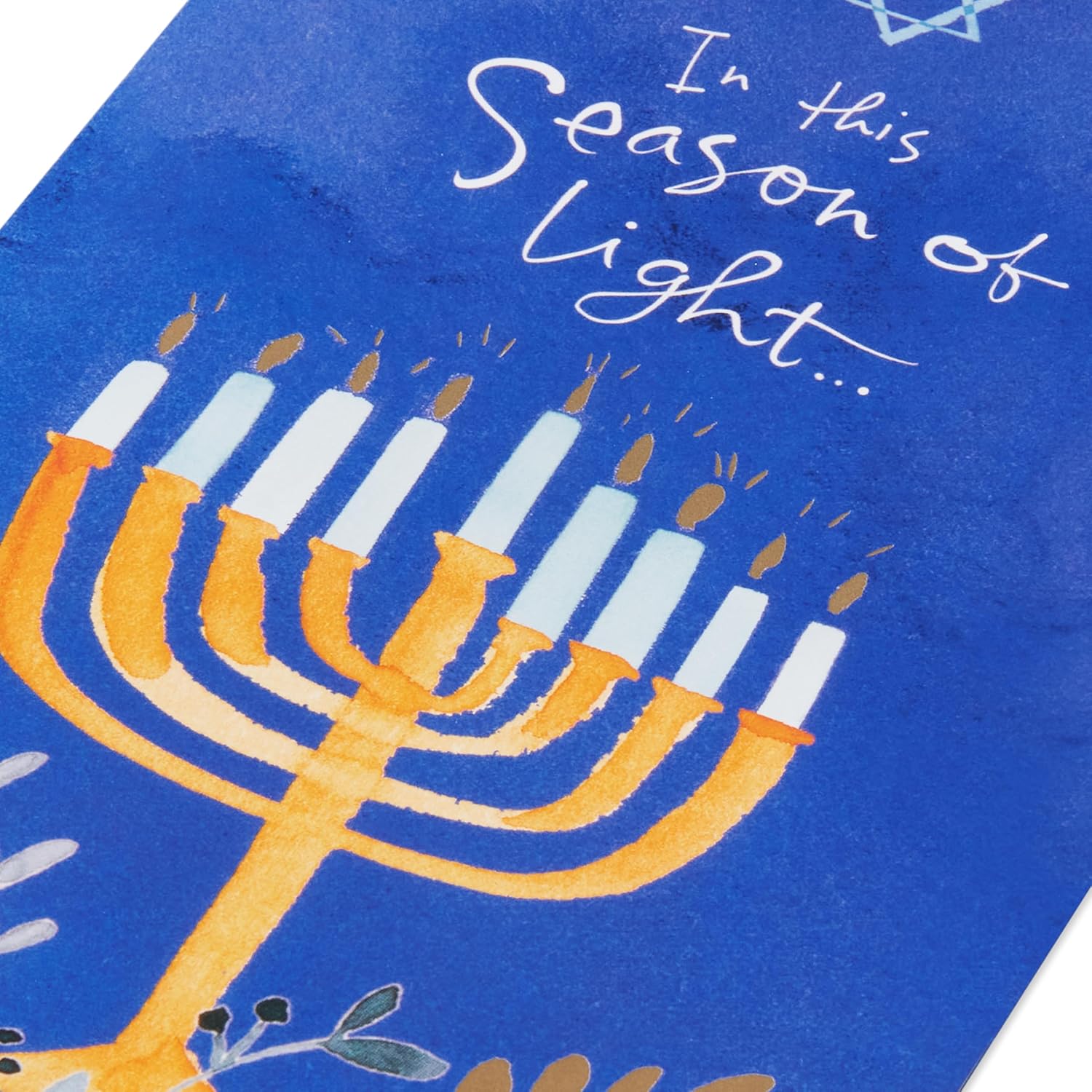 American Greetings Hanukkah Cards with Envelopes 12-Count