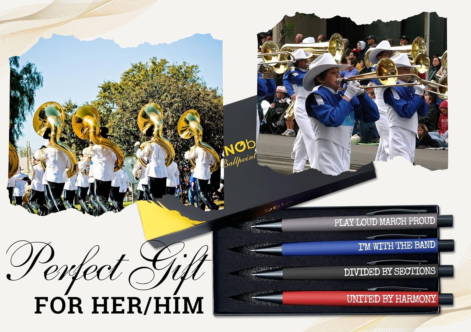 InnoBeta Marching Band Pen Set of 4