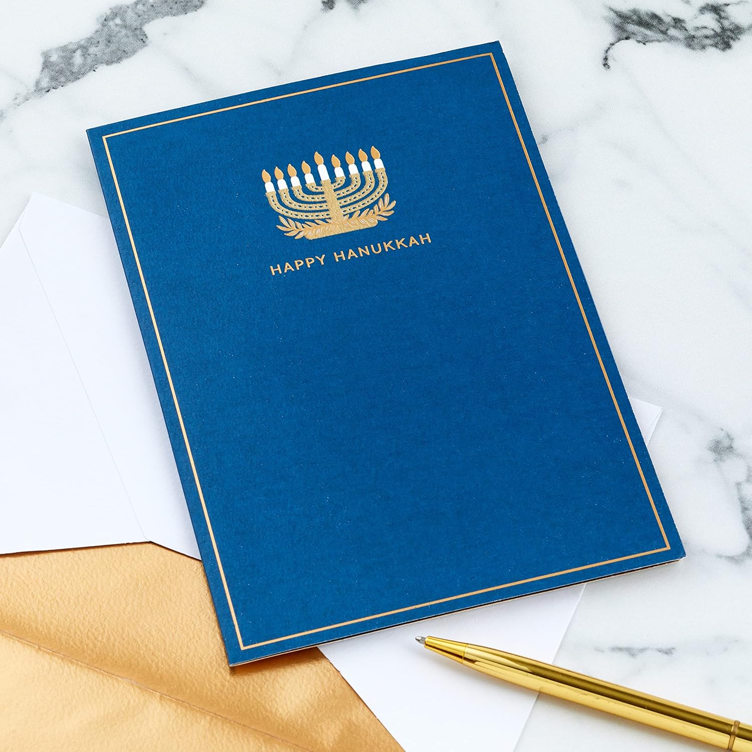 Hallmark Signature Paper Wonder Pop Up Hanukkah Card with Menorah