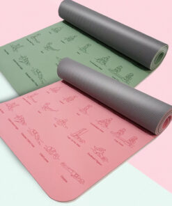 TPE yoga mat environmental protection non-slip sports fitness mat gymnastics mat equipment